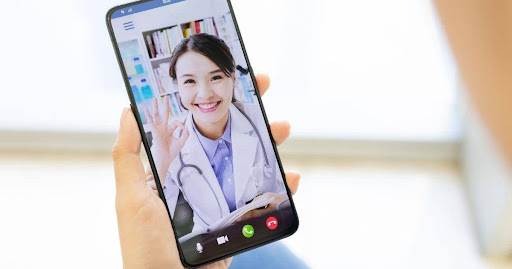 video consultation with a doctor for chest pain